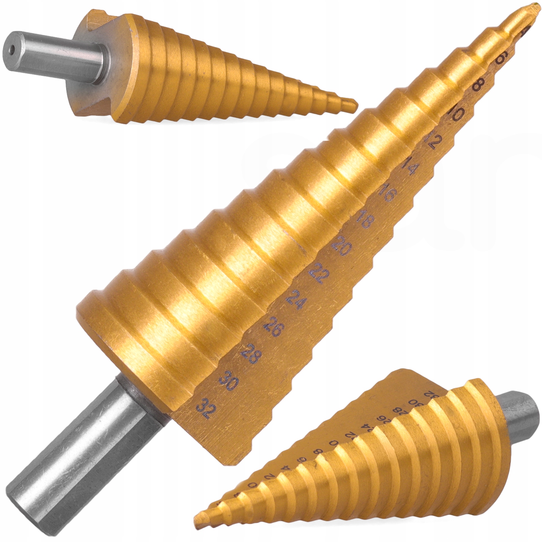 Geko G38500 kužeľový vrták 4-32 mm